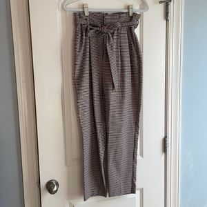 H&M fall paper bag trousers